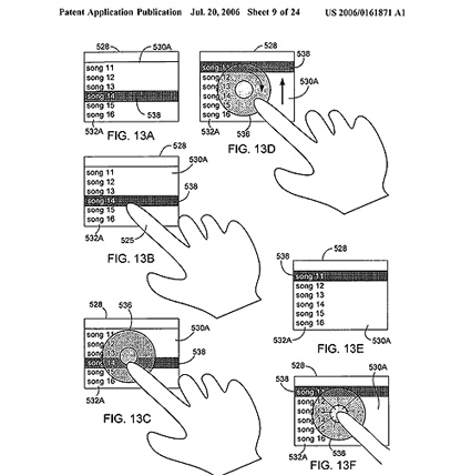 Apples Patent Proximity detector in handheld device 