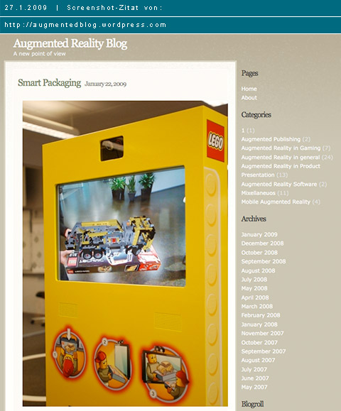 LEGO Augmented Reality Terminal